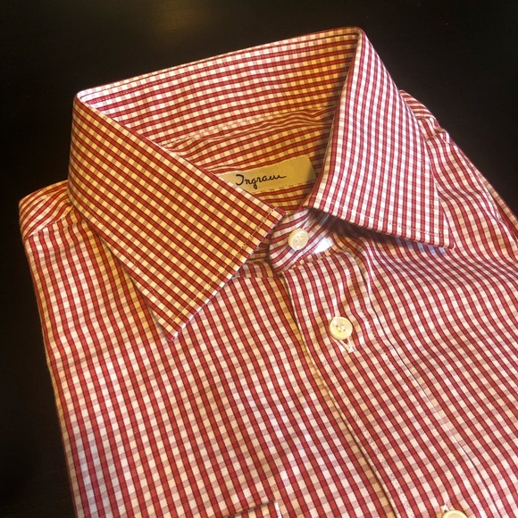Ingram Made In Italy Button Up Shirt LG - Picture 1 of 7